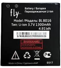 

Батарея на Fly FS408, BL8016 (1300 mAh) (аккумулятор Флай ФС408)