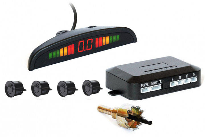 

Парктроник Digital 4 Sensor, Черный