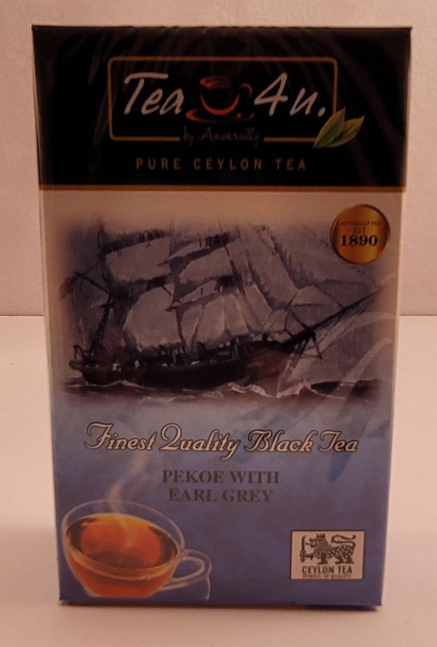 

Чай черный цейлонский с бергамотом Tea4U Earl Grey 100 г