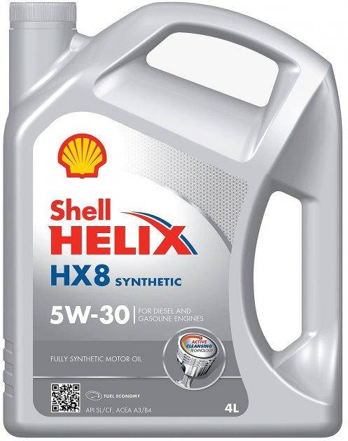 

Shell Helix HX8 5W-30 4 л. (550052835)