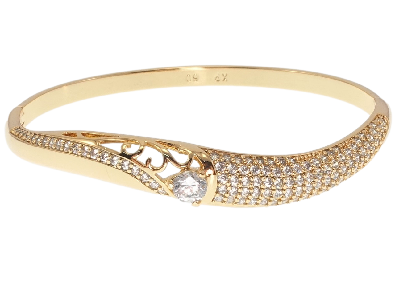 

Браслет Xuping Позолота 18K "Грация" ø 6,5см