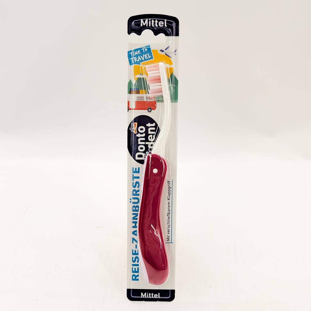 

Зубная щетка Dontodent красная, Зелёный