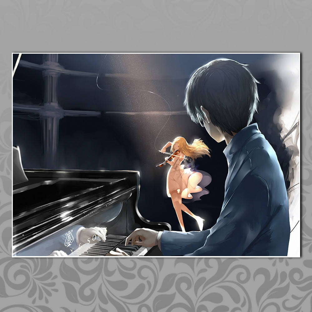 

Плакат Аниме Your Lie in April 06