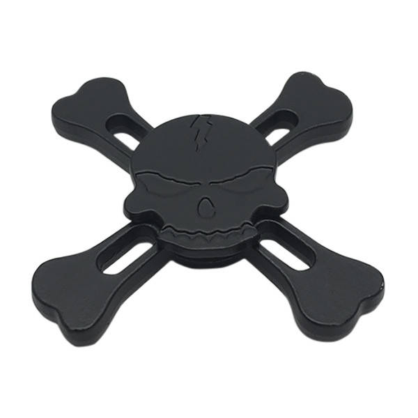 

Fidget Spinner four blades Skull (black)