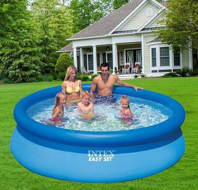 

Бассейн наливной Intex 28120 размер 305х76см, объём: 3850л, вес: 8,8кг, Синий