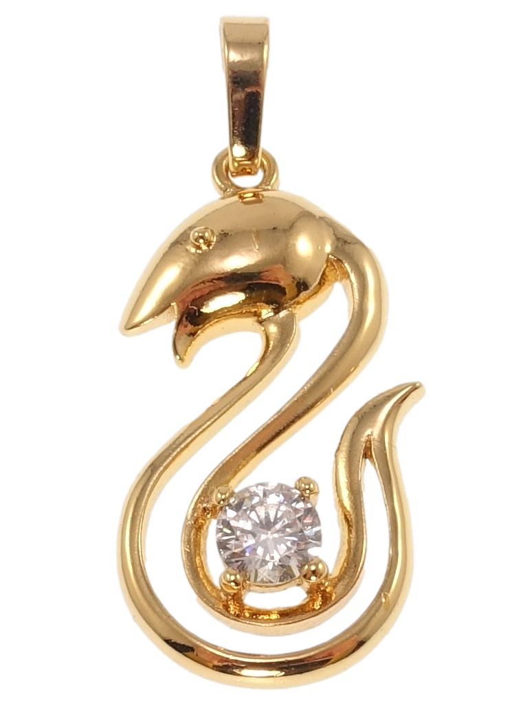 

Кулон Xuping Позолота 18K "Знак Восточного Гороскопа Змея" для цепочки до 6мм