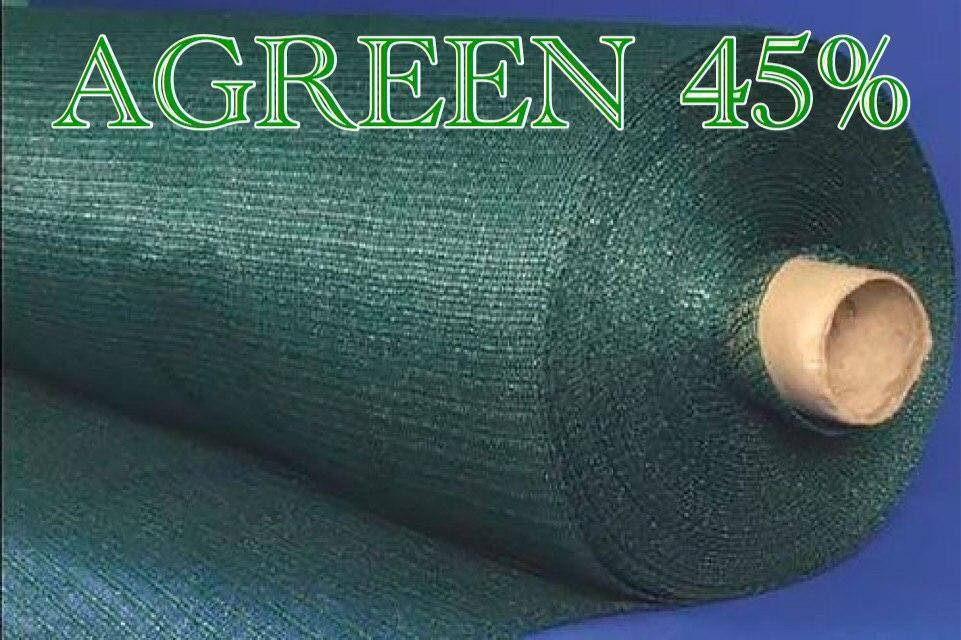 

Сетка затенение AGREEN - 45% 6м*50м, Зелёный