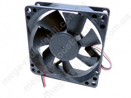 

Вентилятор для корпуса MX8025 80x80x25 2-pin на втулке 24v 0.2A
