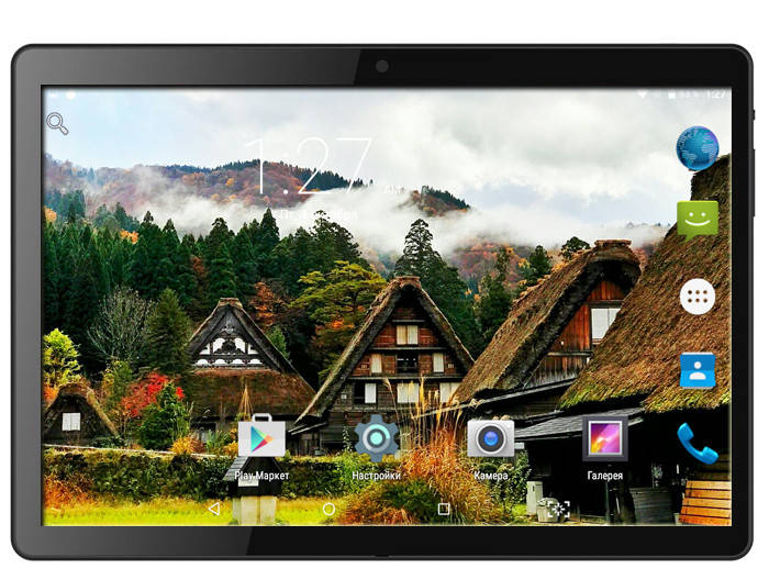 

Планшет-телефон Adronix X1001 Matte Black LTE 2/32GB + Чехол-книжка + Карта памяти 32GB, Черный