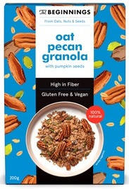 

Овсяная гранола с пеканом - 200грм