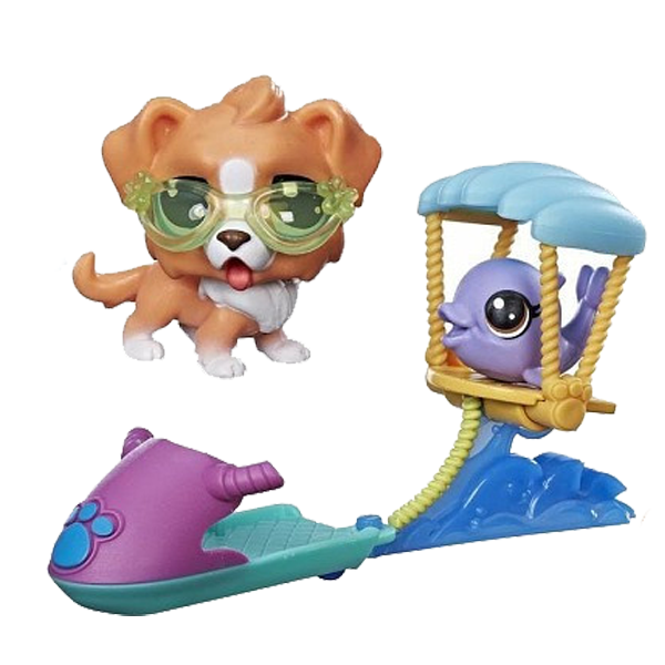 

Littlest Pet Shop - Литл Пет Шоп Петы на параплане Hasbro C2101