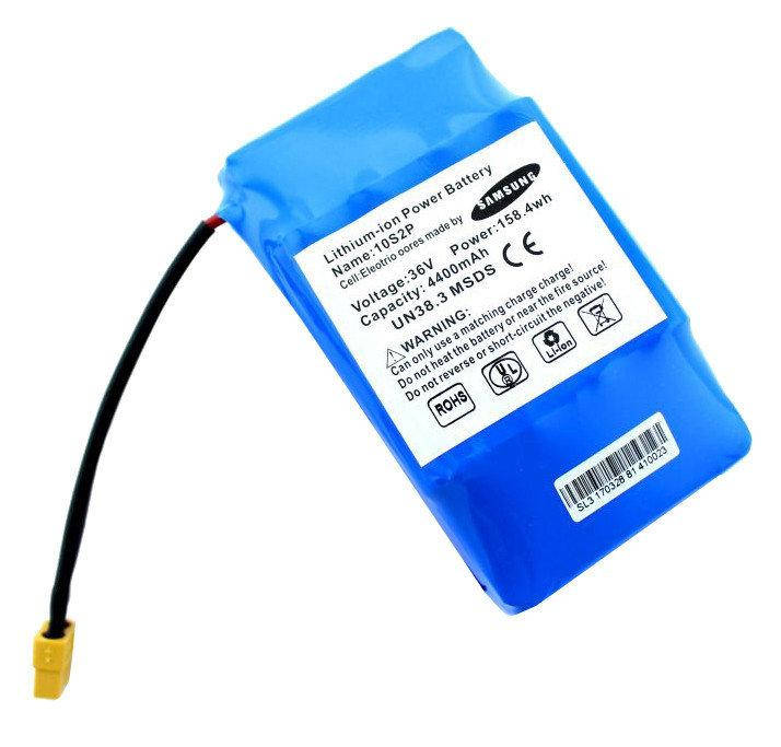 

Запасной аккумулятор для гироскутера Samsung 10S2P 36V / 4400mAh (ОРИГИНАЛ)