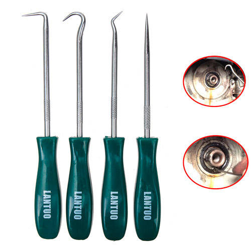 

Набор из 4 демонтажных крючков для снятия сальников, уплотнительных колец