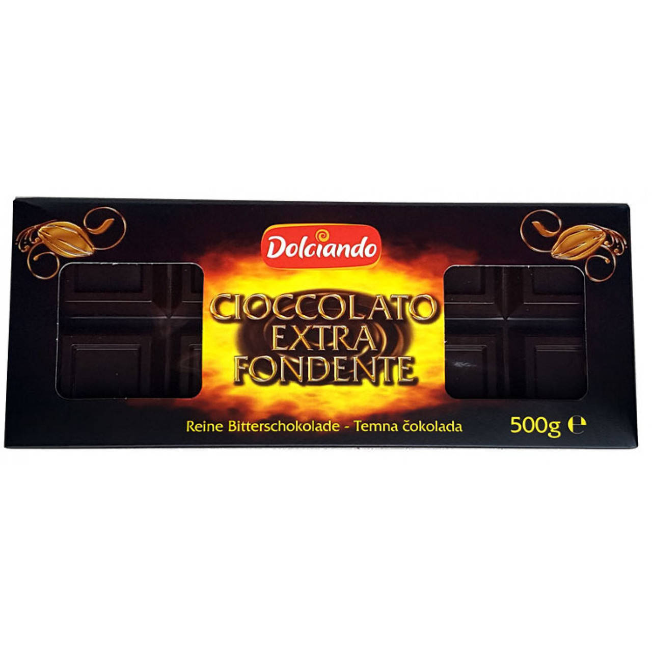 

Шоколад Dolciando Cioccolato Extra Fondente 500 г, Италия