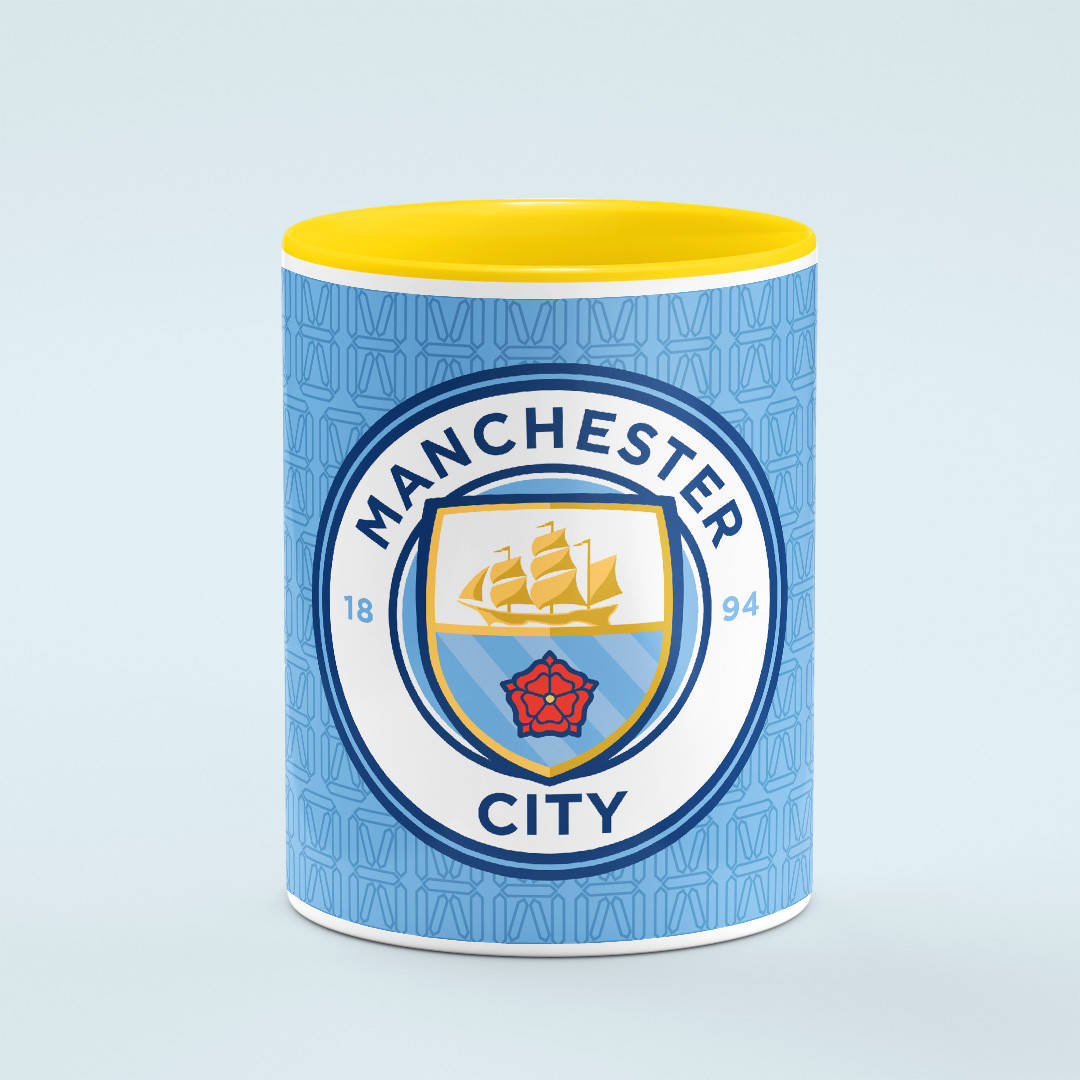 

Чашка Ман Сити Manchester City цвет желтый