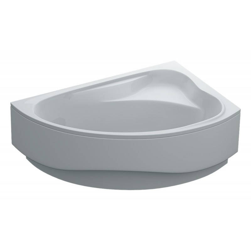 

Ванна акриловая асимметричная Swan Santa 150х100 правая комплект, Белый