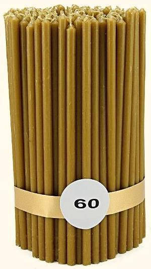 

Свеча церковная парафиновая 60, Золотистый