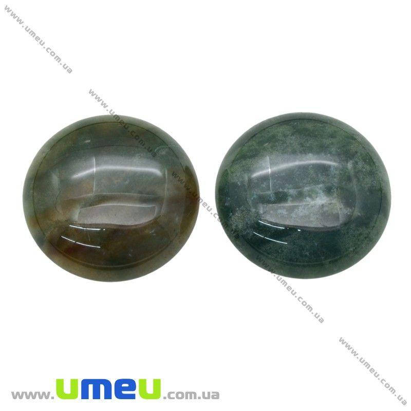 

Кабошон нат. камень Агат моховый, Круглый, 25 мм, 1 шт (KAB-012645)