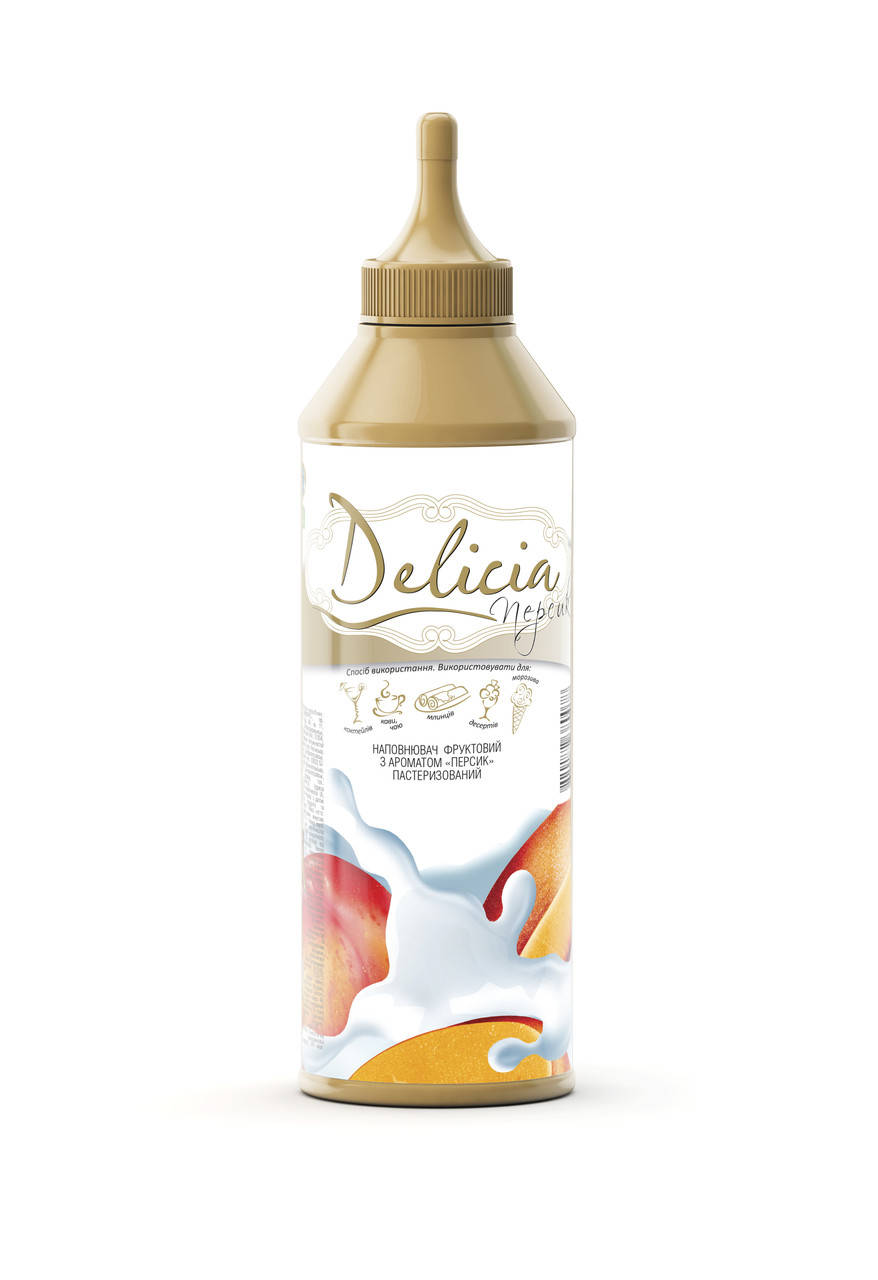 

Топпинг Персик Delicia 600 г