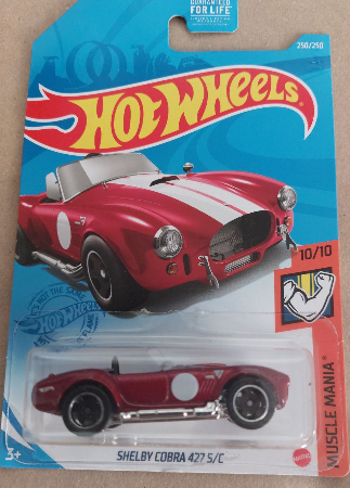 

Машинка Hot Wheels Shelby Cobra 427 S/C