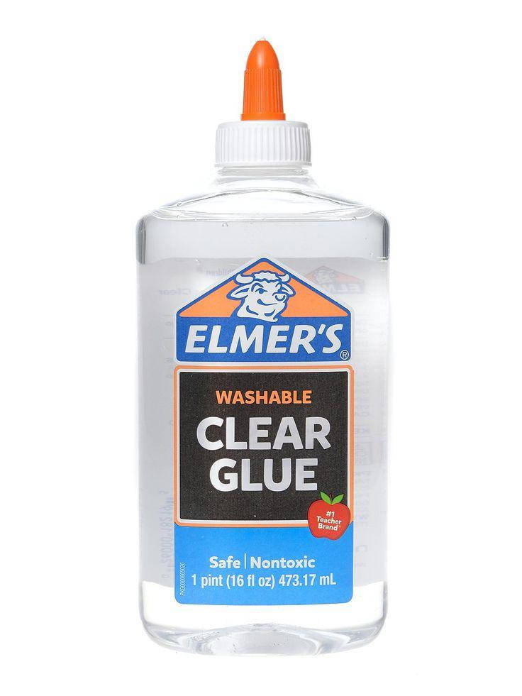 

Прозрачный Клей Элмерс Elmer's Clear Glue идеален для Изготовления Слайма 473 мл