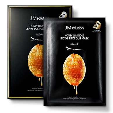 

Гиалуроновая маска JM Solution Honey Luminous Royal Propolis Ampoule Mask - Black (1ea) 1 шт, 25 мл