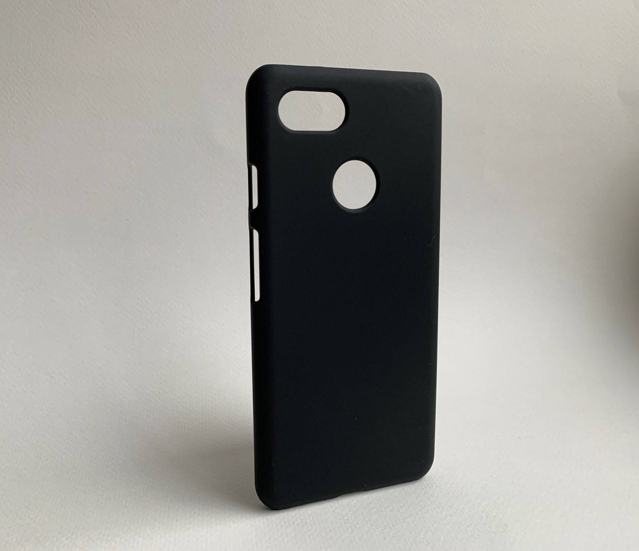 

Google Pixel 3 чехол (бампер) чёрный матовый, Черный