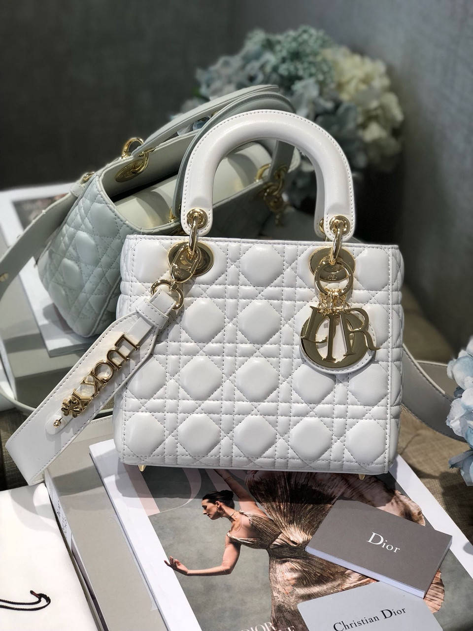 

Сумка Lady Di, качество Premium lux, Белый