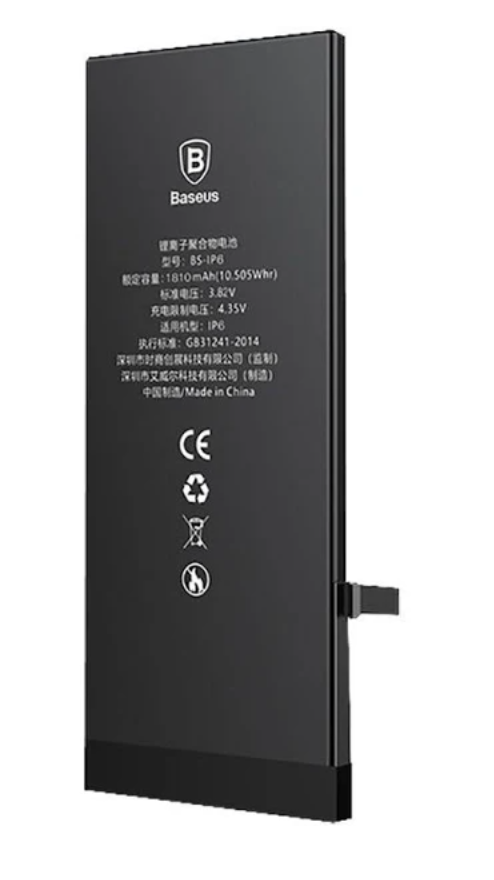 

Аккумуляторная батарея (АКБ) для iPhone 6, 1810mAh, оригинал, Baseus