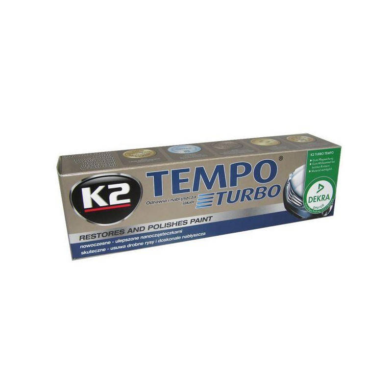

Полироль кузова K2 Turbo Tempo 120 г с Воском