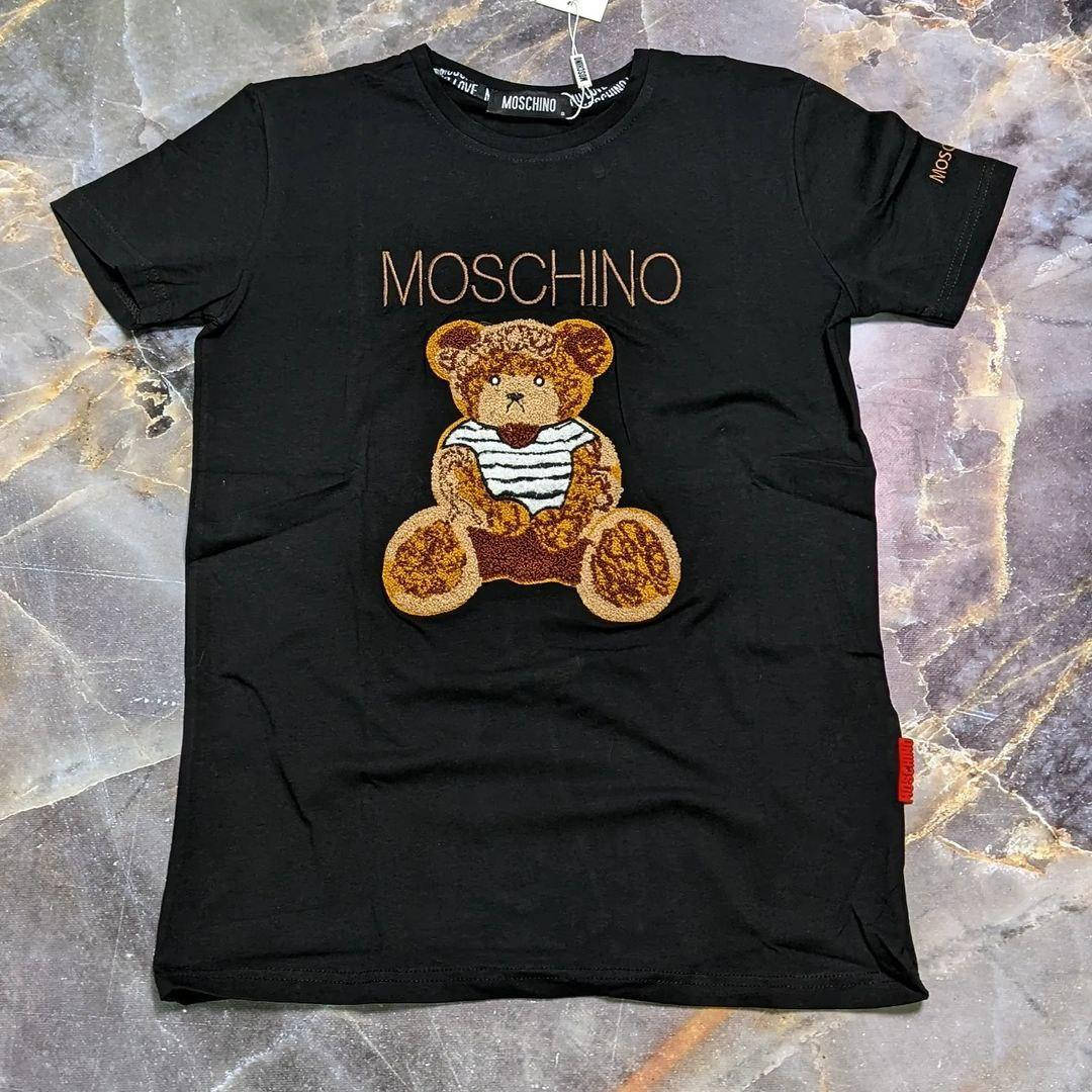 

Мужская брендовая футболка Mosch!no чёрная M