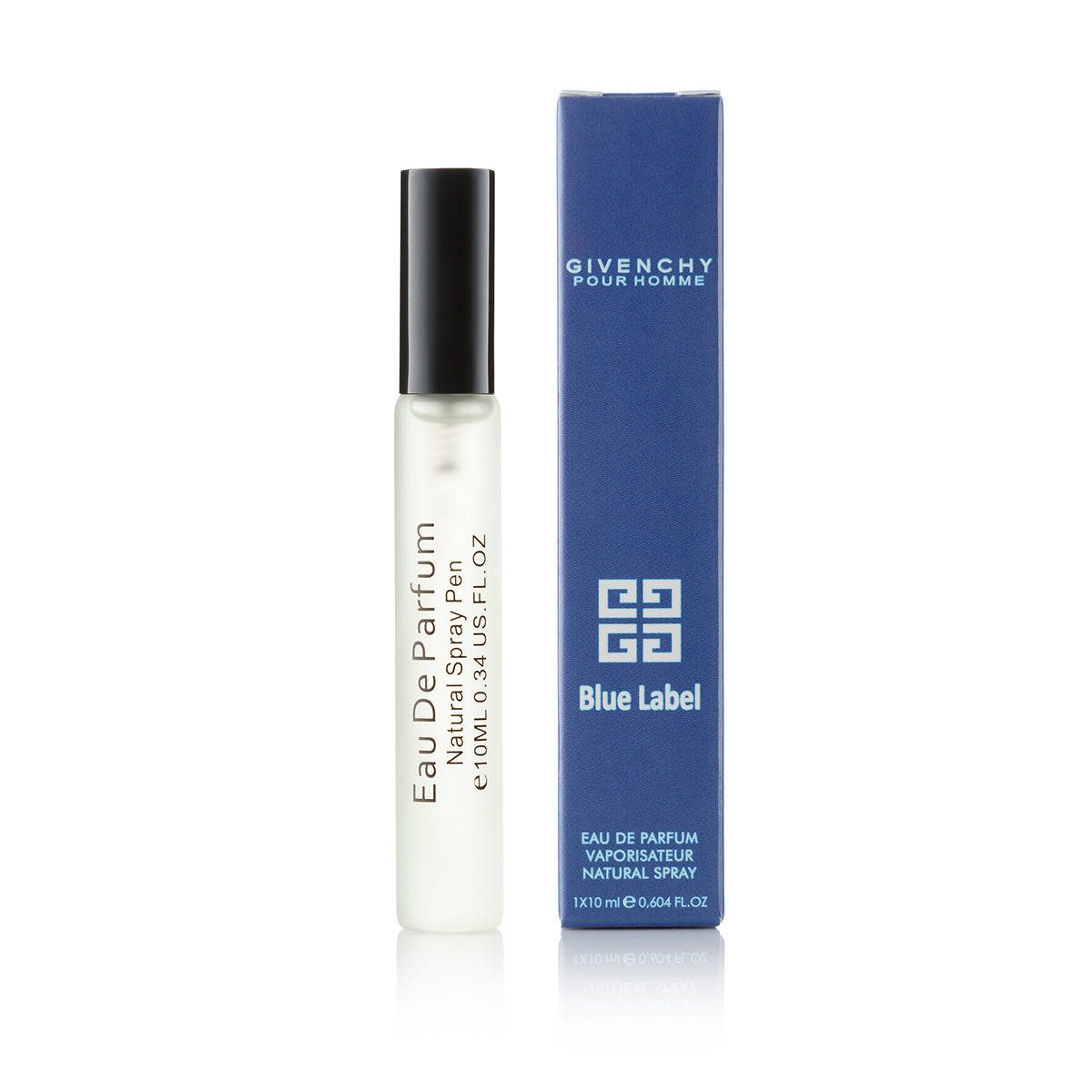 

10 мл Мини парфюм спрей Blue Label Pour Homme (М) Д-43