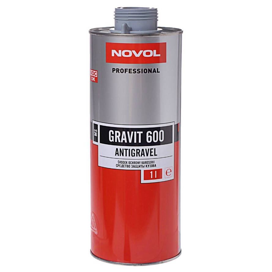 

Антигравийное покрытие Novol GRAVIT 600 MS 1 л серое, Серый
