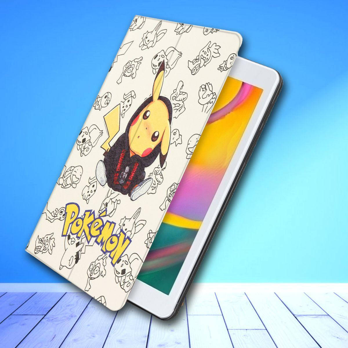 

Чехол FashionPrint Samsung Galaxy Tab A7 10.4 T500 T505 Pokemon, Разные цвета