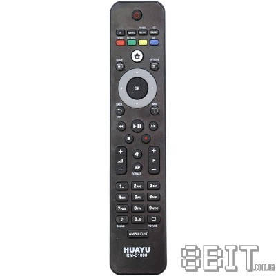 

✅Универальный пульт для TV PHILIPS RM-D1000 (HUAYU), Белый