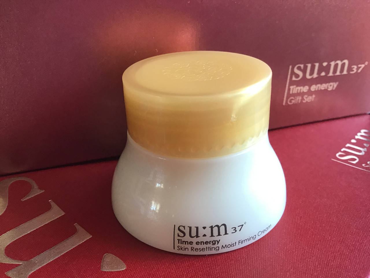 

Антивозрастной увлажняющий крем SU:M37° Time Energy Skin Resetting Moist Firming Cream