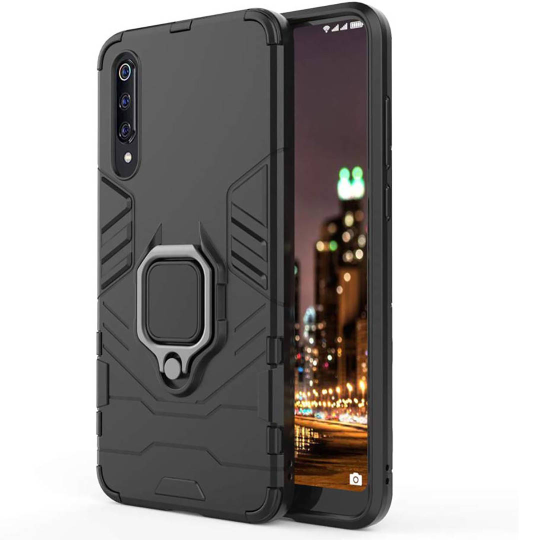 

Чехол Ring Armor для Xiaomi Mi 9 Черный