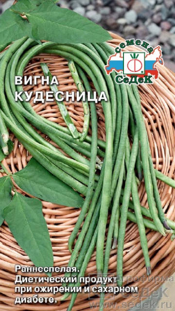 

Семена Вигна овощная Кудесница 3 грамма Седек