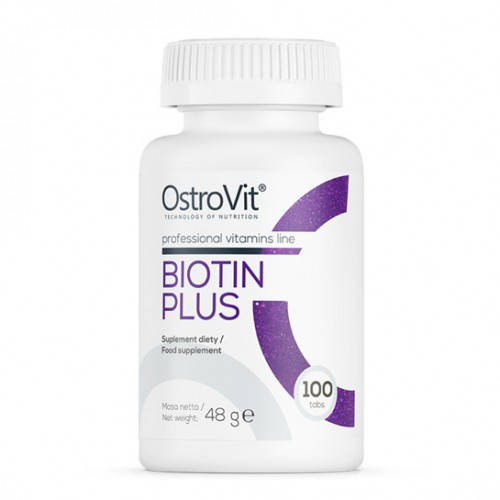 

Биотин Biotin Plus 100 tabl