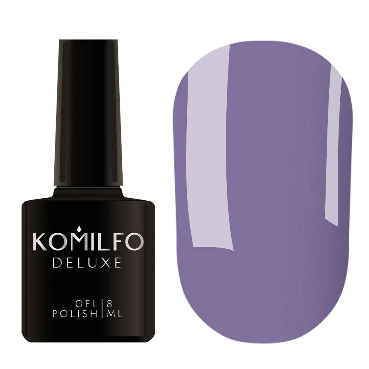 

Гель-лак Komilfo Deluxe Series №D117 (приглушенный светло-синий, эмаль), 8 мл