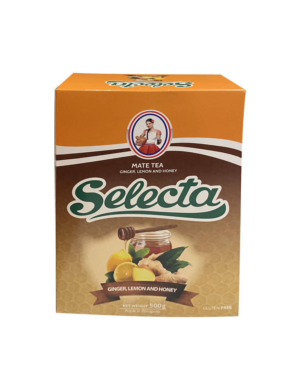 

Чай Йерба Мате Selecta Имбирь, лимон и мёд (Jengibre, Limón Y Miel) 500 г. К583/500