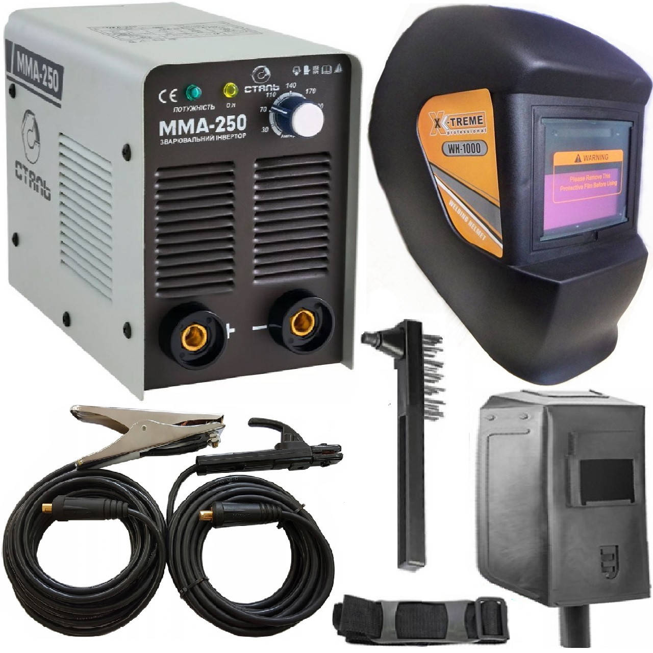 

Инвертор сварочный аппарат инверторный Сталь ММА 250 Ампер сварка инверторная для дома, дачи и гаража