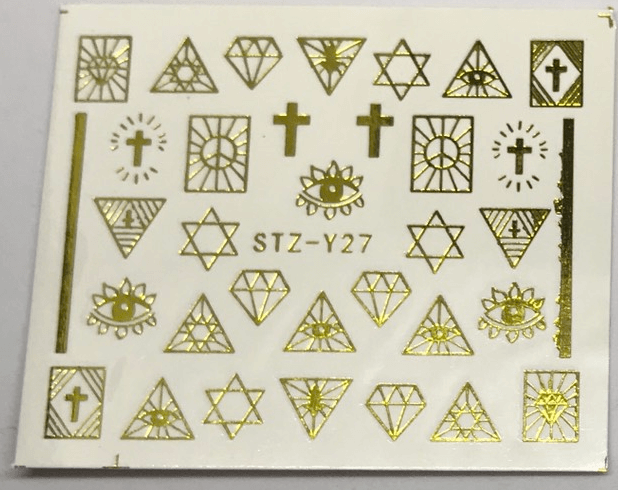 

Слайд STZ-Y27 золото.