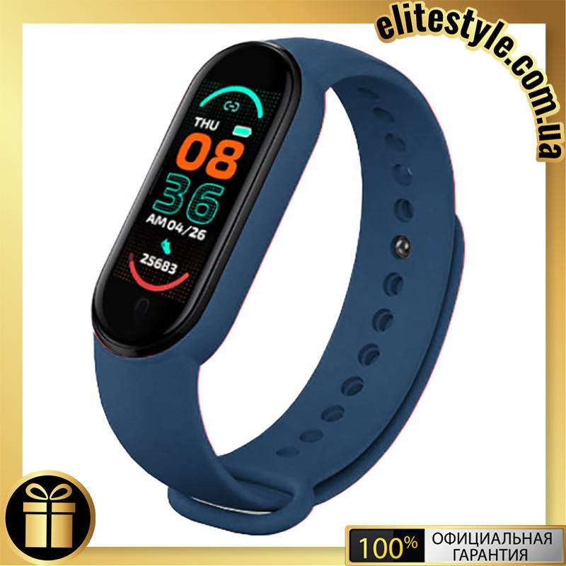 

Фитнес часы М6, смарт браслет smart watch, mi band 6, треккер, сенсорные фитнес часы