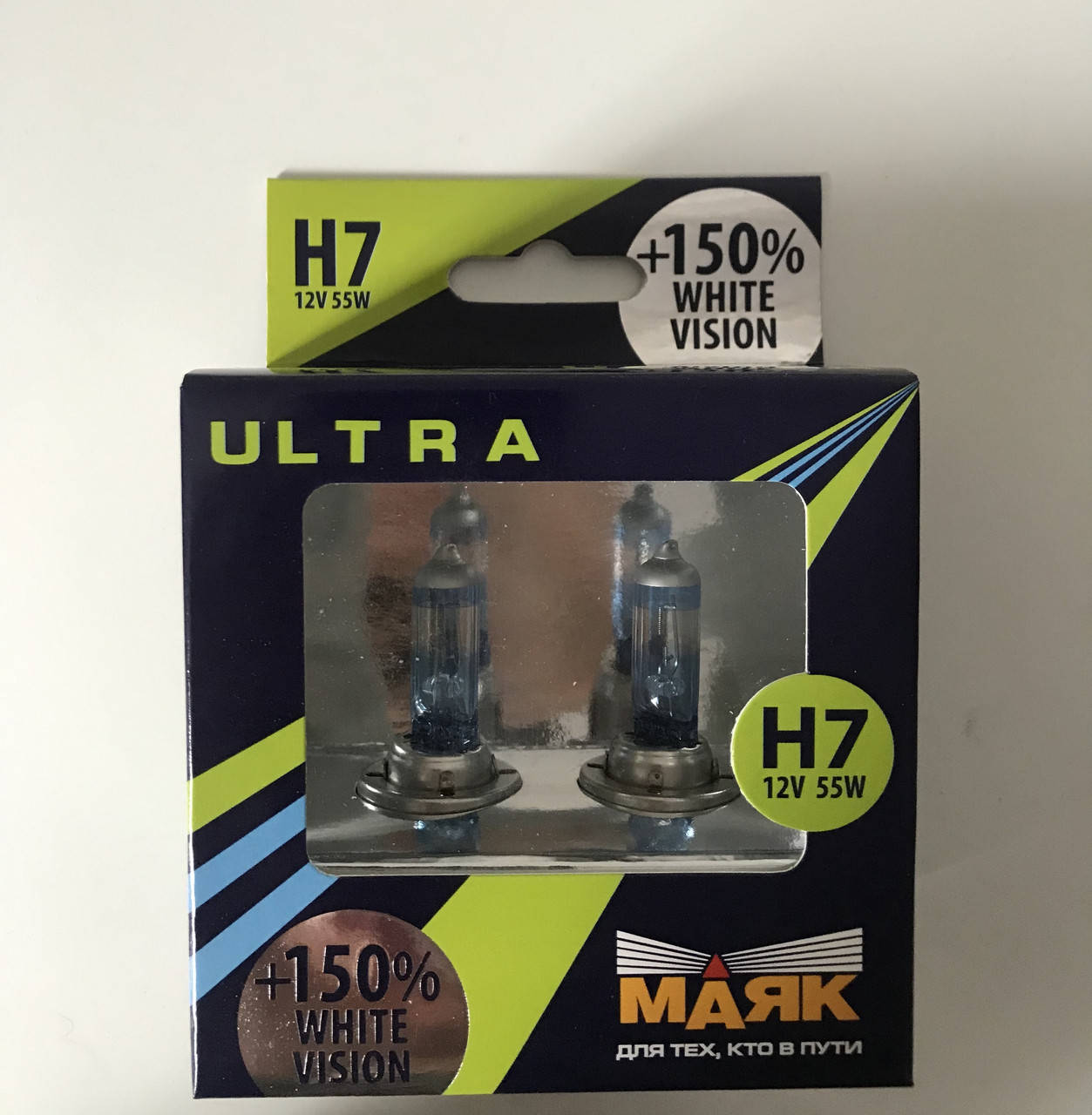 

Автомобильная лампа МАЯК H7 +150% 12V 55W 82720