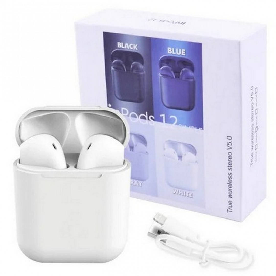 

Гарнитура Bluetooth inPods 12 білі, Белый