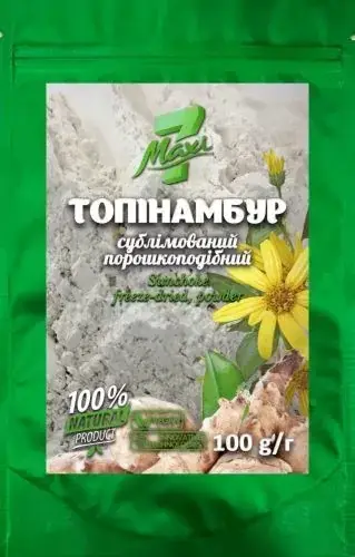 

Сублимированный порошок топинамбура,100г