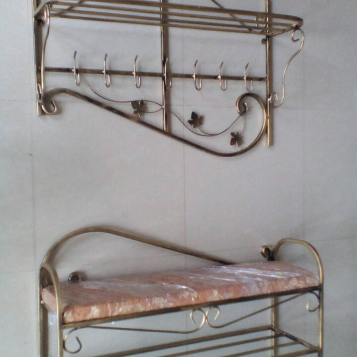 

Кованая прихожая №3 95 см, Золотистый