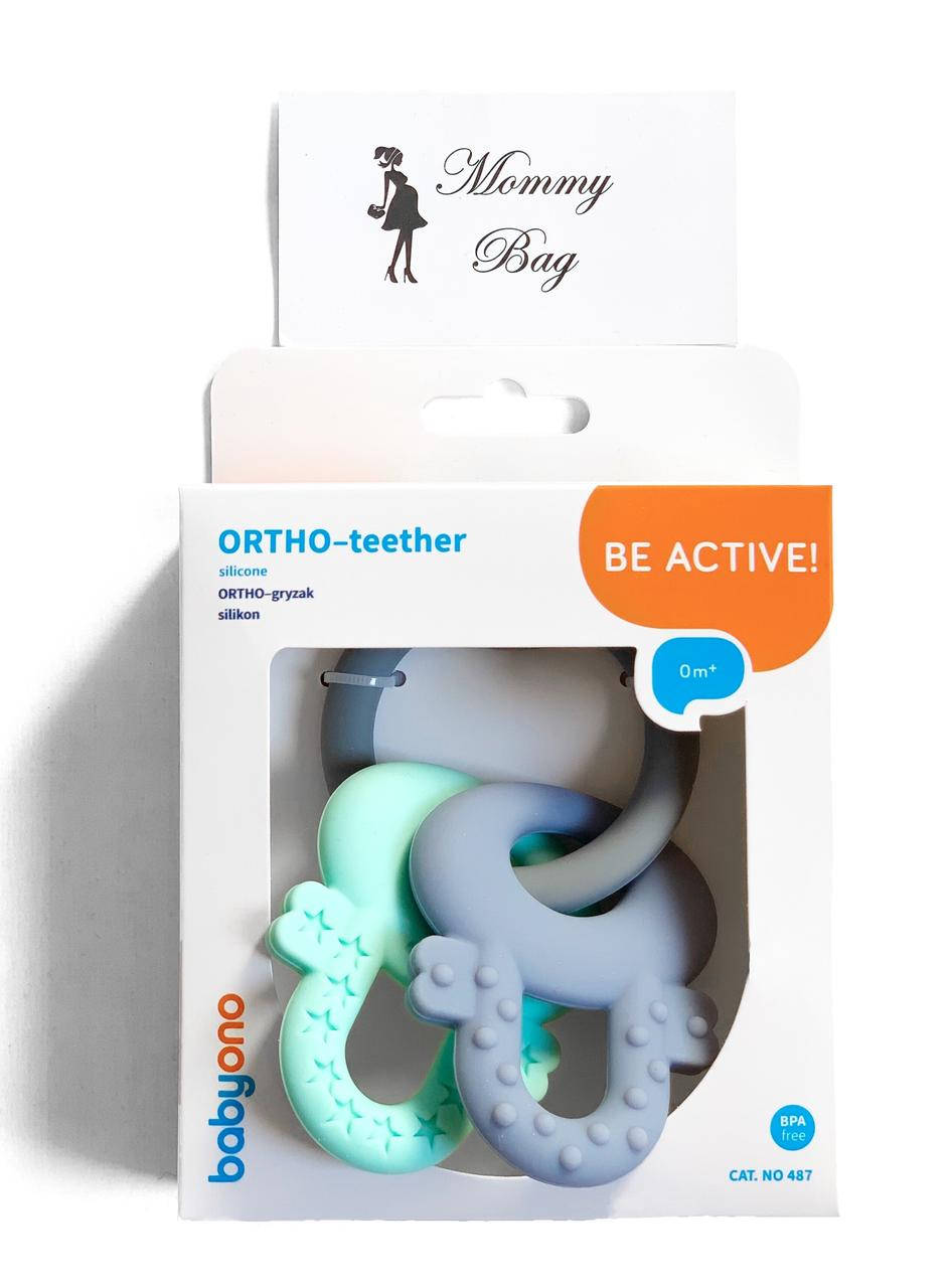 

Прорезыватель ортодонтический ORTHO Бирюзовый BabyOno