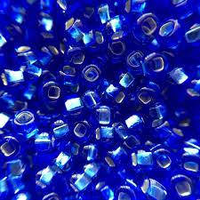 

472-10/0-37050 Бісер Чехія (блискучий з квадратною серединкою, кобальтовий)